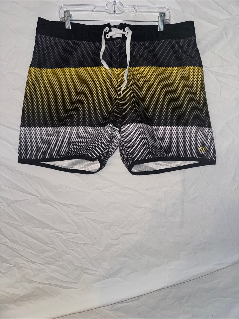 OP Black Jacket with Multicolor Logo Label